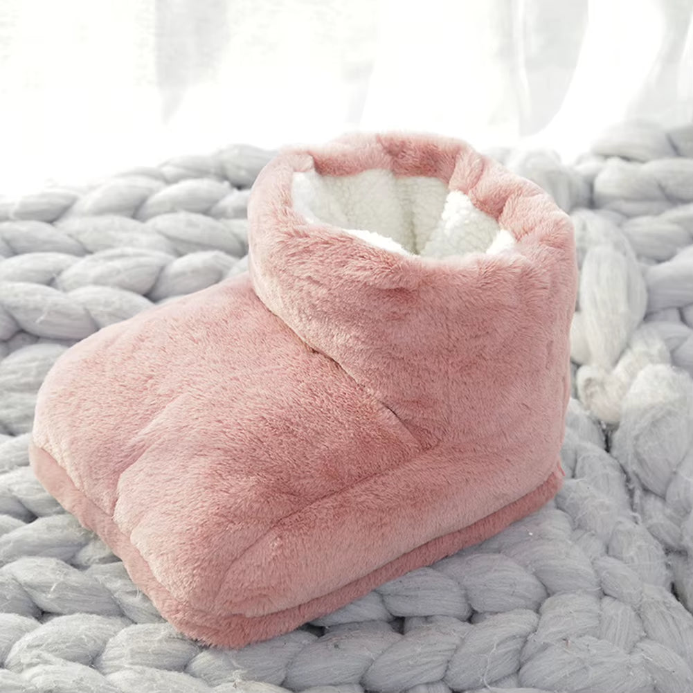 Cozy USB Electric Foot Warmer - Soft Fleece Heating Pad for Ultimate Winter Comfort, Washable & Ideal for Home or Bedroom