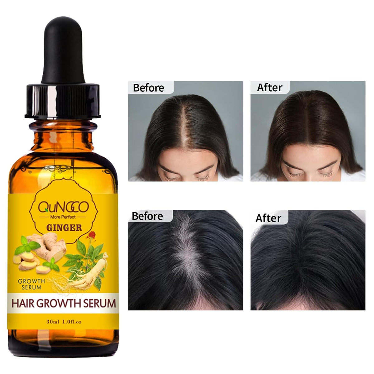 Collagen Hair Treatment Mask & Nourishing Hair Serum Set for Dry, Damaged Hair