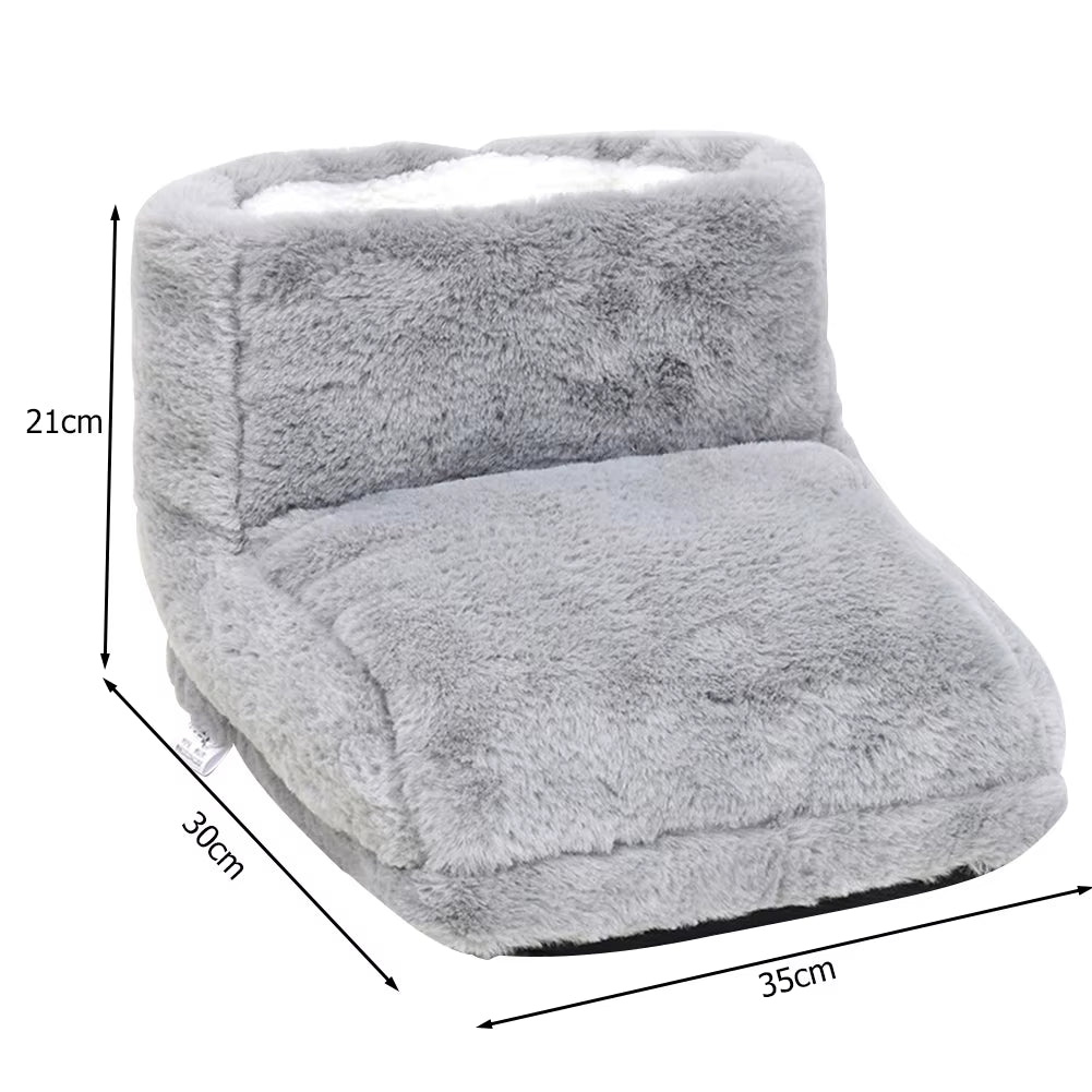 Cozy USB Electric Foot Warmer - Soft Fleece Heating Pad for Ultimate Winter Comfort, Washable & Ideal for Home or Bedroom