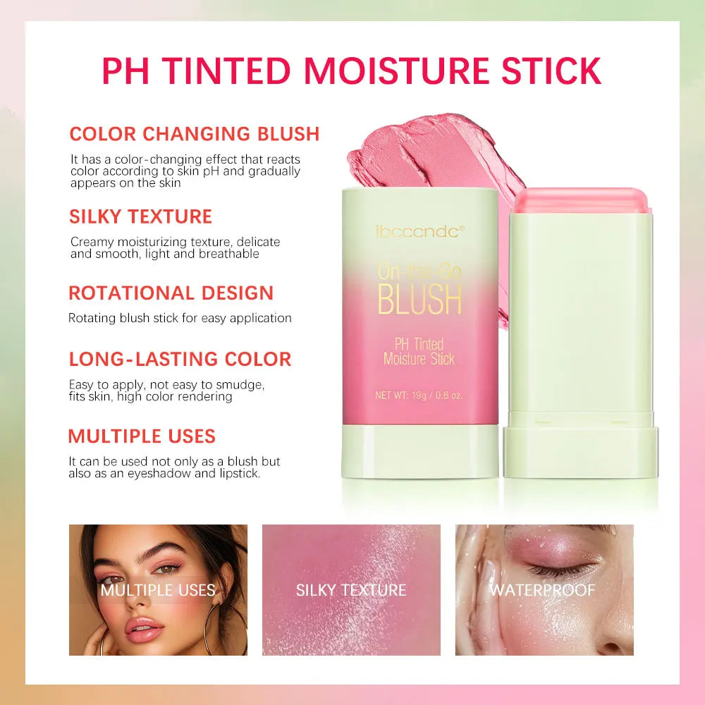3-in-1 Tinted Makeup Stick – Cheek, Lip & Eye Color