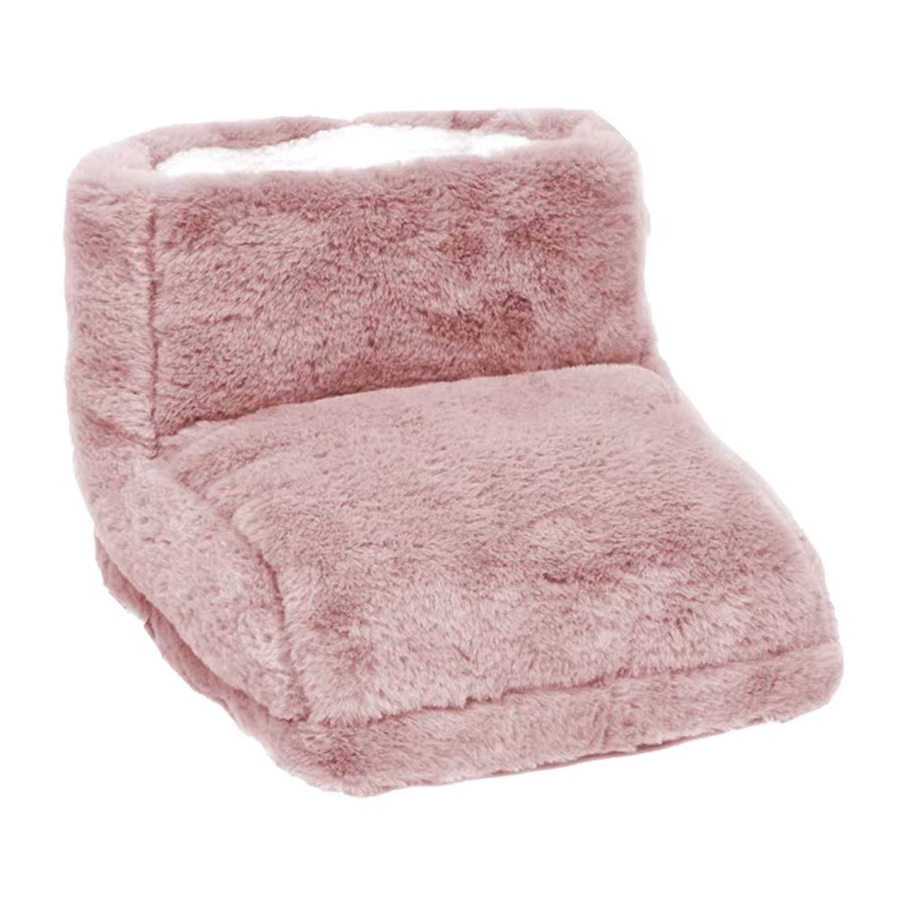 Cozy USB Electric Foot Warmer - Soft Fleece Heating Pad for Ultimate Winter Comfort, Washable & Ideal for Home or Bedroom