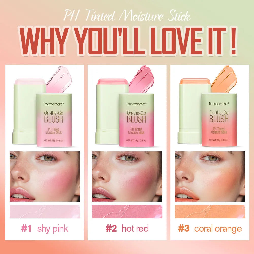 3-in-1 Tinted Makeup Stick – Cheek, Lip & Eye Color
